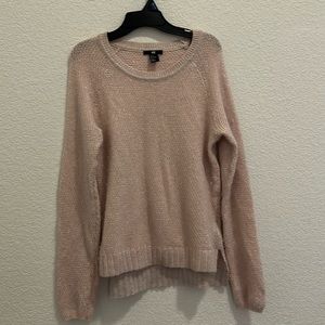 H&M Pink Sparkle Sweater